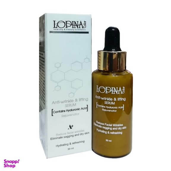 سرم لیفتینگ و ضد چروک لوپینا مدل Hyaluronic acid حجم 30 میلی لیتر