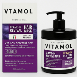 ماسک مو ویتامول مدل کراتین حجم 500 میلی لیتر