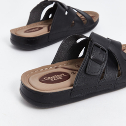 صندل مردانه ال سی وایکیکی مدل TURK305 رنگ مشکی