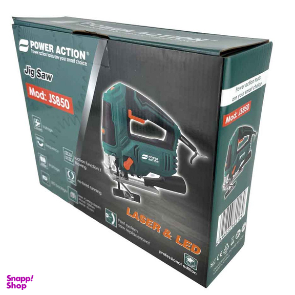 اره عمودبر 850 وات پاور اکشن مدل JS850 لیزری