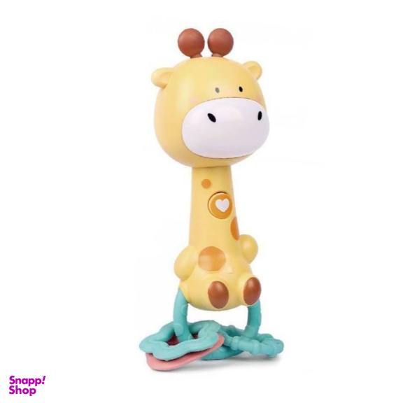 جغجغه موزیکال و دندان گیر کودک مدل زرافه