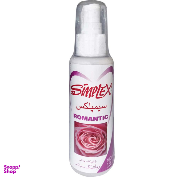 ژل بهداشتی سیمپلکس مدل Romantic حجم 100 میلی لیتر