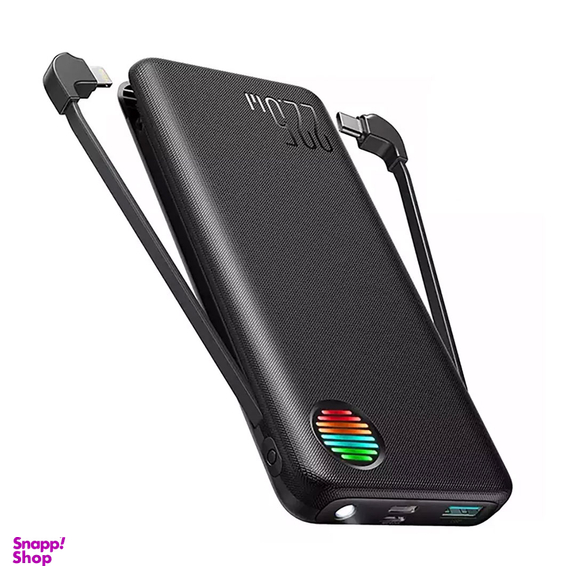 پاوربانک 22.5 وات 10000 میلی آمپر جوی روم مدل JR-L014 همراه با کابل تایپ سی و لایتنینگ