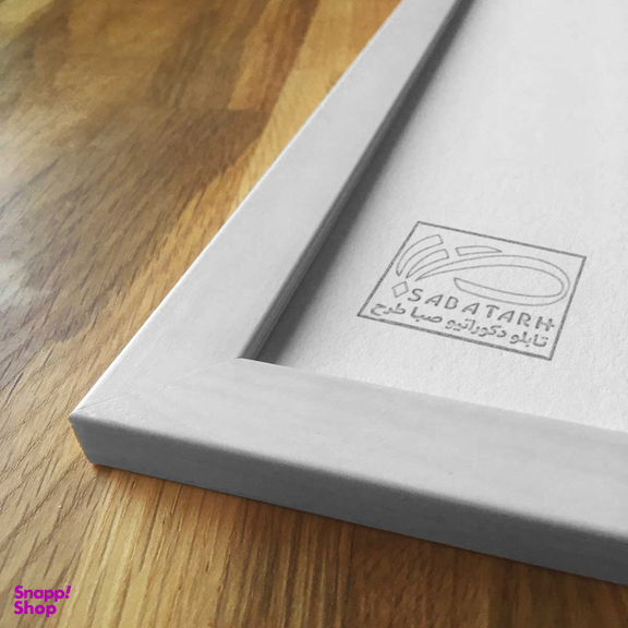 تابلو صبا طرح مدل مینیمال گل کد 2740w