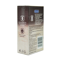 کاندوم دورکس مدل خیلی نازک شکلاتی بسته ۱۲ عددی