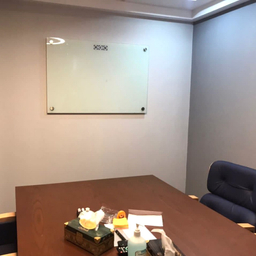 تخته وایت برد شیشه ای عکسنگ مدل LACOBEL-12060 سایز 120×60 سانتی متر