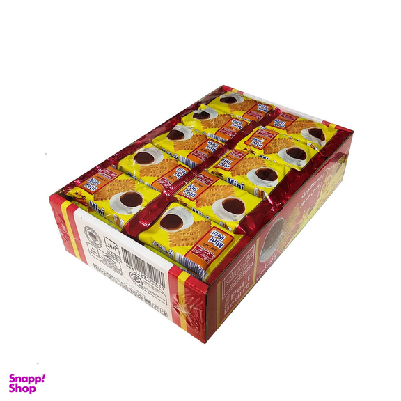 بیسکویت پتی بور با طعم وانیل وزن 13 گرم مجموعه 50 عددی