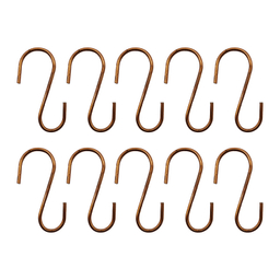 قلاب اویز مدل داگ طرح اس شکل کد YP-BARIK-11.5CM مجموعه 10 عددی