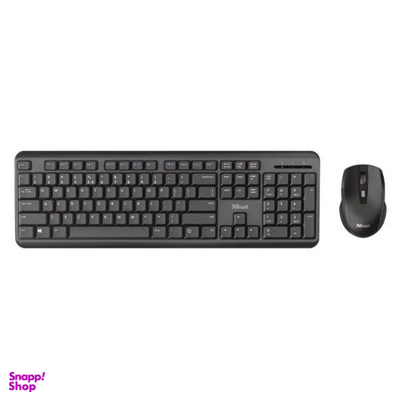 کیبورد و ماوس بی سیم تراست مدل TKM-350 WIRELESS