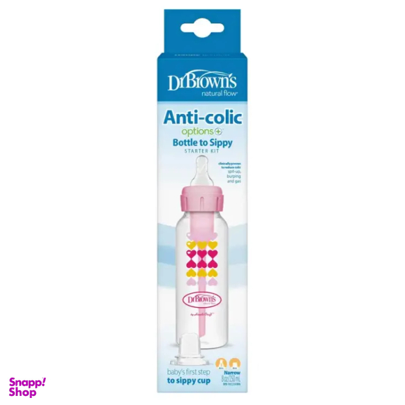 شیشه شیر دکتر براونز مدل DB8191 گنجایش 250 میلی لیتر