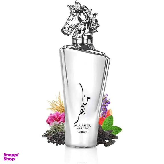 ادو پرفیوم مردانه لطافه مدل ماهر لگاسی حجم 100 میلی لیتر