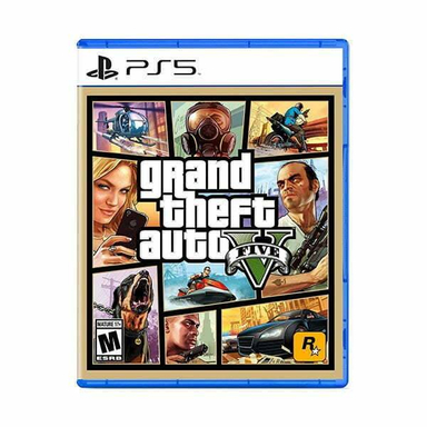 بازی ویدیویی GTA V مناسب کنسول بازی سونی PS5