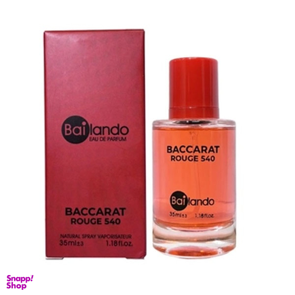 عطر جیبی زنانه بایلندو مدل Baccarat Rouge 540 حجم 35 میلی لیتر
