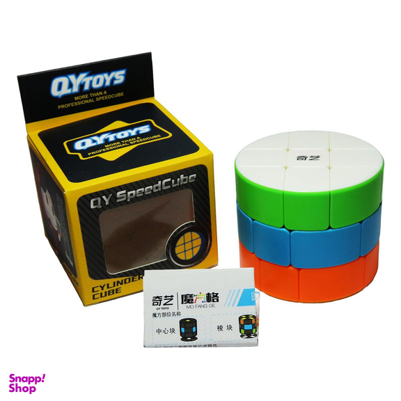 مکعب روبیک چی ای مدل کای وای استوانه ای 3×3 QY Cylinder
