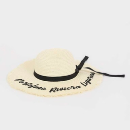 کلاه حصیری زنانه دفکتو مدل Papoulie