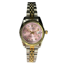 ساعت مچی عقربه ای زنانه طرح رولکس مدل دیت جاست کد 1950