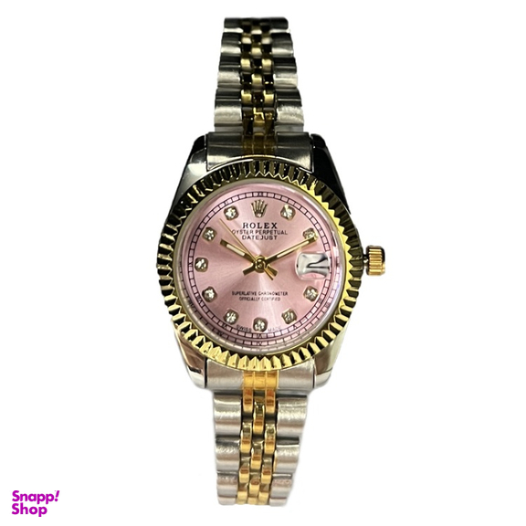 ساعت مچی عقربه ای زنانه طرح رولکس مدل دیت جاست کد 1950