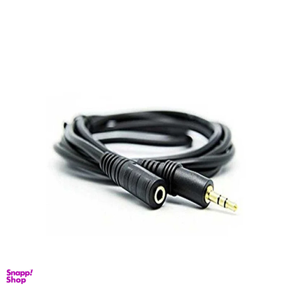 کابل افزایش طول Jack 3.5mm ایکس وکس مدل AUX CABLE طول 1.5 متر