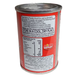 بیکینگ پودر تیارا وزن 110 گرم بسته بندی قوطی