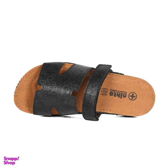 دمپایی مردانه نیکتا مدل کنستانتین رنگ مشکی