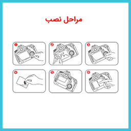 محافظ صفحه نمایش دوربین شفاف راک اسپیس مدل HyGEL مناسب برای دوربین عکاسی کانن 5D MARK iv screen