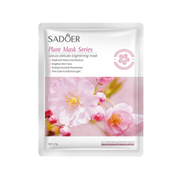 ماسک صورت سادور مدل plant کد 02 وزن 25 گرم مجموعه 6 عددی