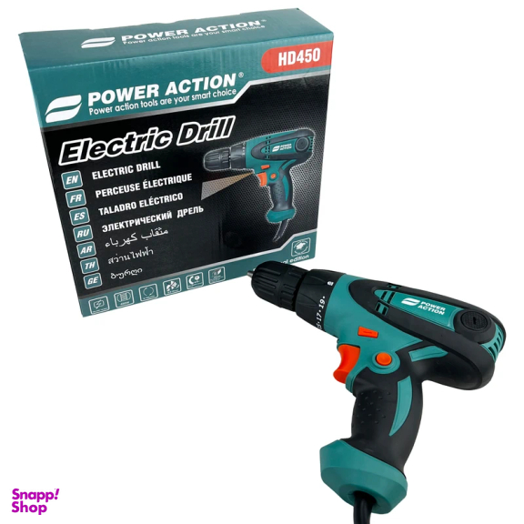 دریل پیچ گوشتی پاور اکشن کد HD450