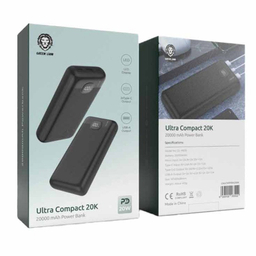 پاوربانک گرین لاین مدل Ultra Compact ظرفیت 10000 میلی آمپر ساعت