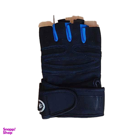دستکش دوچرخه سواری مدل SPORTS GEAR رنگ آبی