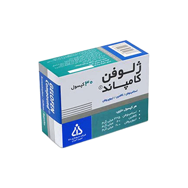 کپسول ژلوفن کامپاند دانا بسته 30 عددی