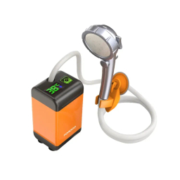 دوش و پمپ شارژی قابل حمل پرودو مدل PD-LFST021-OG Portable Electric Shower Pump
