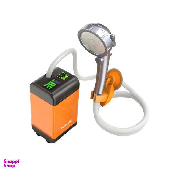 دوش و پمپ شارژی قابل حمل پرودو مدل PD-LFST021-OG Portable Electric Shower Pump