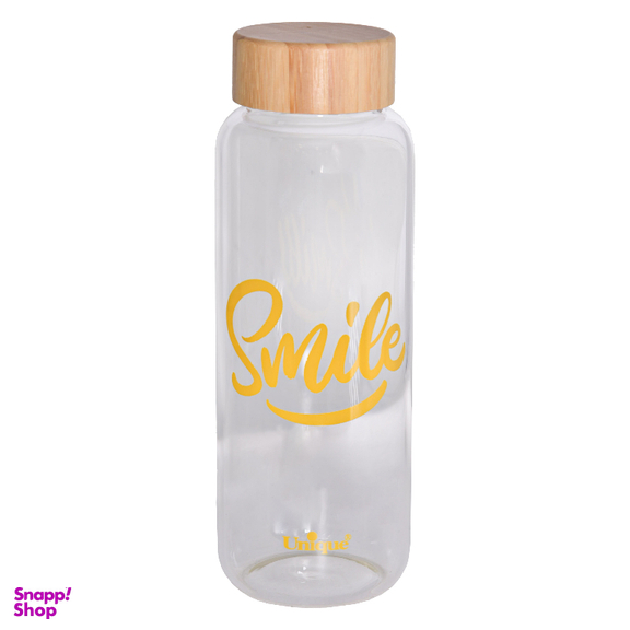 بطری آب یونیک طرح smile کد 3058 گنجایش 1.03 لیتر