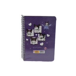 دفترچه یادداشت سیمی ۸۰ برگ سویل طرح کرومی 1 کد 225