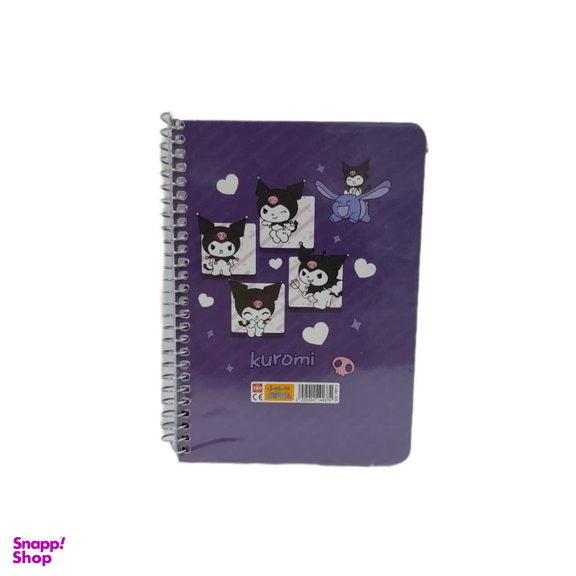 دفترچه یادداشت سیمی ۸۰ برگ سویل طرح کرومی 1 کد 225