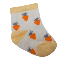 جوراب ساق کوتاه نوزادی لاندنی مدل 0210 بسته 3 عددی