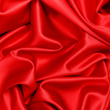 پارچه ساتن کد 012 رنگ قرمز عرض 150 سانتی‌ متر