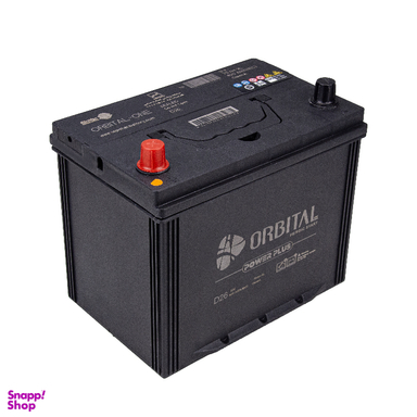 باتری 70 آمپر خودرو سپاهان باتری مدل اوربیتال D26 مخالف