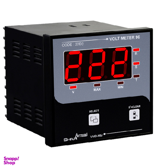 ولت متر شیوا امواج مدل VMD-MM کد 22D3 بسته دو عددی