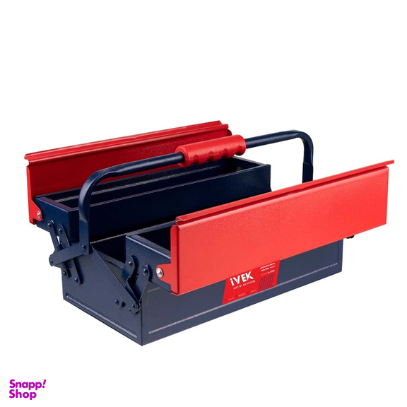 جعبه ابزار فلزی 40 سانتی متر دو طبقه ایوک کد K-8252