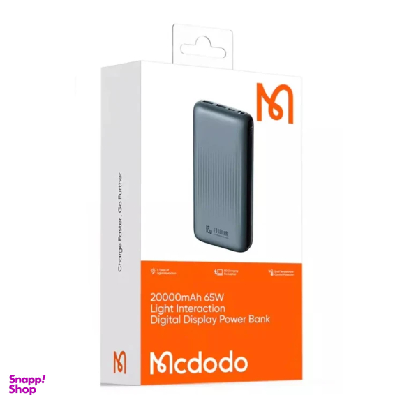 پاوربانک مک دودو مدل MC-446 ظرفیت 20000 میلی آمپر ساعت