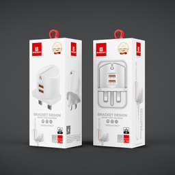 شارژر دیواری بیبوشی مدل C10 به همراه کابل MicroUSB