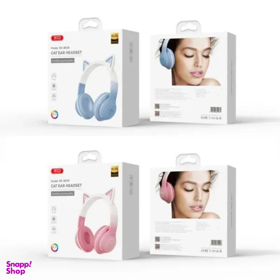 هدفون بلوتوثی گربه ای ایکس او مدل XO BE38 CAT