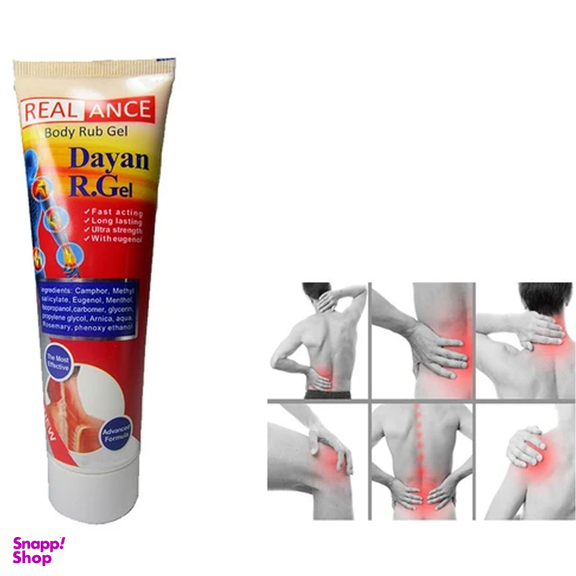 ژل موضعی عضلات و مفاصل ریلنس مدل R.Gel وزن 100 گرم