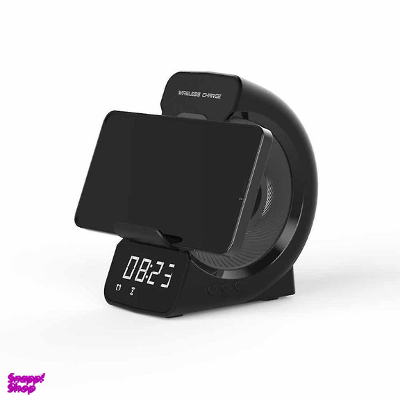 اسپیکر بلوتوثی و شارژر مغناطیسی و هولدر گوشی موبایل مدل WD-200 کد SH-1133
