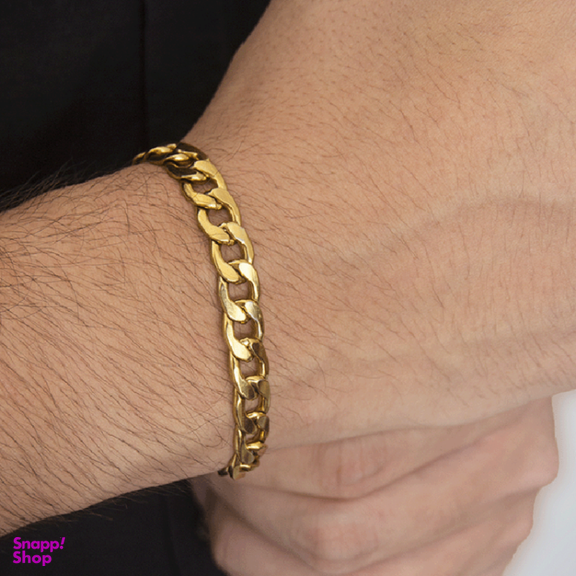 دستبند مردانه دلبر طرح کارتیه کد D-M06