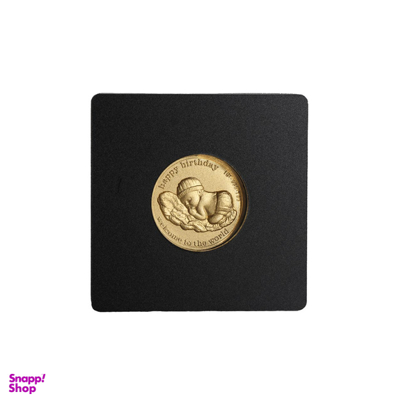 شمش طلا 24 عیار سین سان مدل تولد SN2563