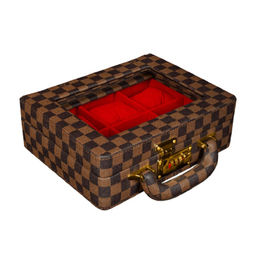 جعبه ساعت 6 خانه طرح لویی ویتون کد TW-2482