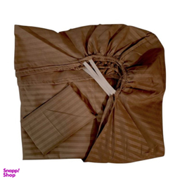 ملحفه هتلی ساده یک نفره عرض 120 کد ML120H