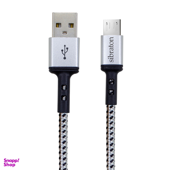کابل تبدیل USB به microUSB سیبراتون مدل S224A طول 1.1 متر